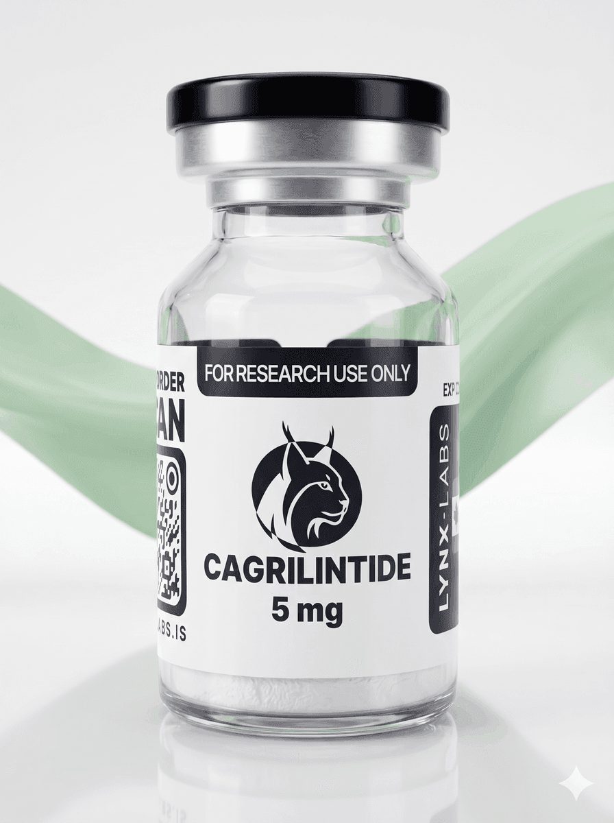 Cagrilintide research peptide vial