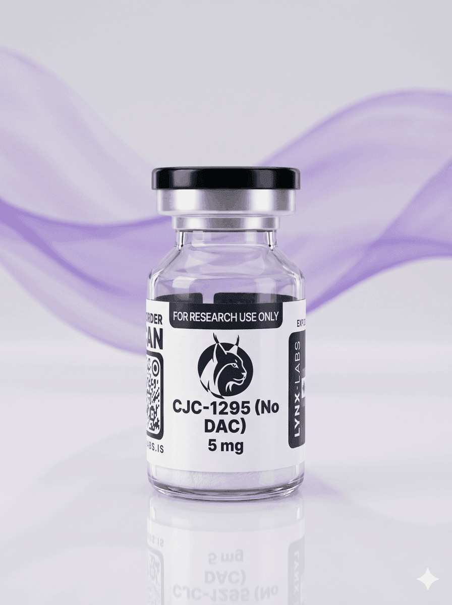 CJC-1295 (No DAC) research peptide vial