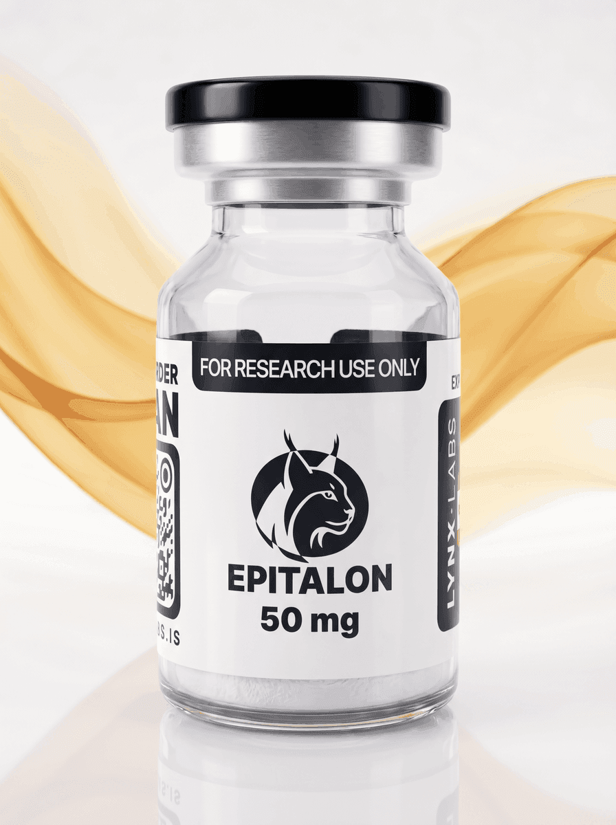 Epitalon research peptide vial