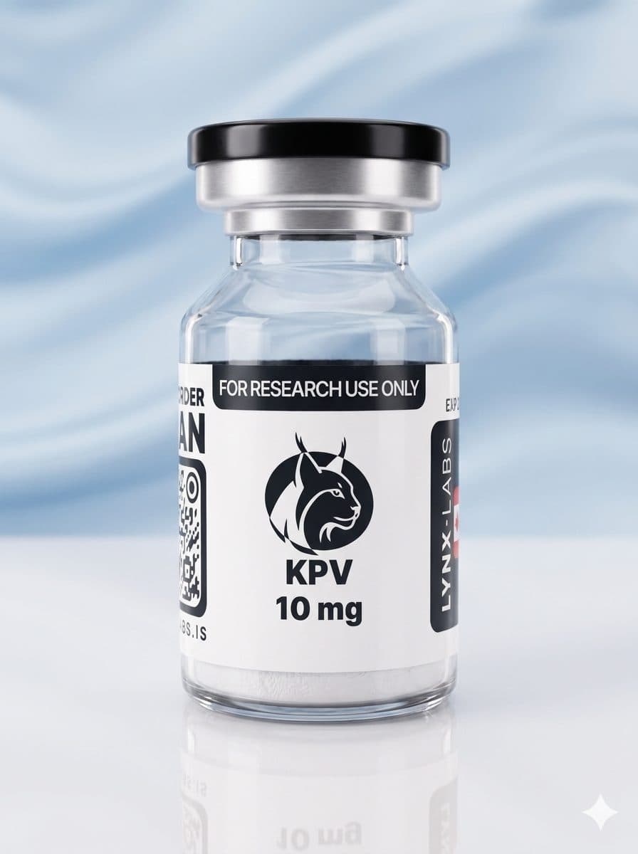 KPV research peptide vial