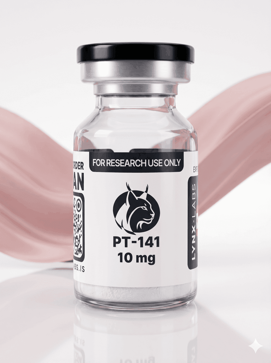 PT-141 research peptide vial