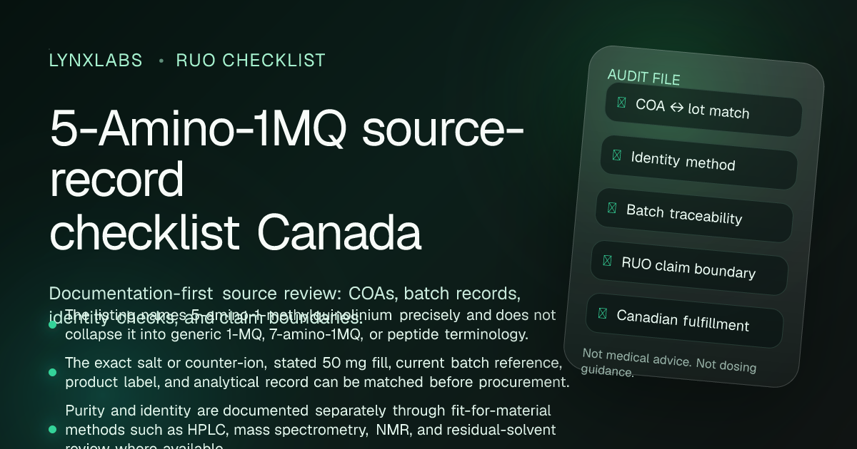 5-amino-1mq canada source-record checklist a premium formulation meticulously b12 injection dosage and single-peptide Size:Discovery Size (10 mL)